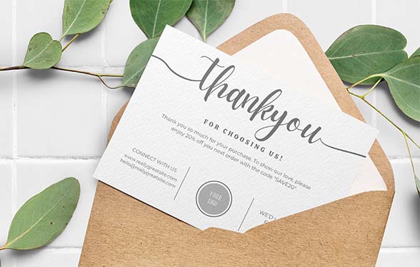 Thank You Card